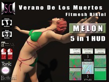 .:S.C:. Verano De Los Muertos Bikini - Melon (ALL BODIES)
