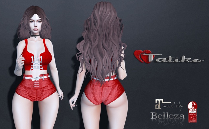 Tatiko - Angela Outfit Red