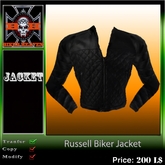 @BIKER-HEAVEN@ Russell Biker Jacket