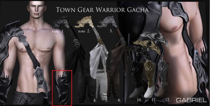 8.::GB:: Arm armor / Gold (TMP)