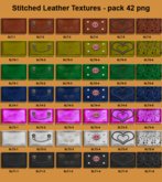 ASD Full Perm 42 Stitched Leather Textures