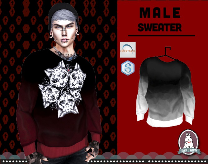 SWEATER WHITE // MALE