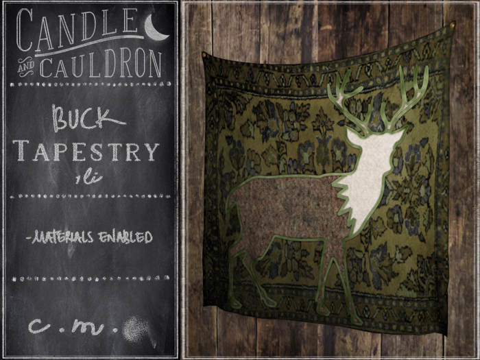 {C&C} Buck Tapestry