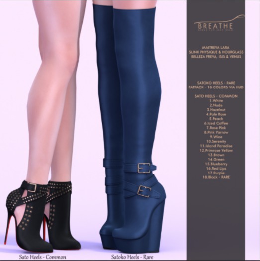 [BREATHE]-Sato Heels-Purple