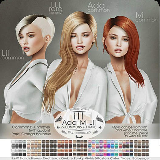 Tableau Vivant \\ III Hair - Ivi - Funky