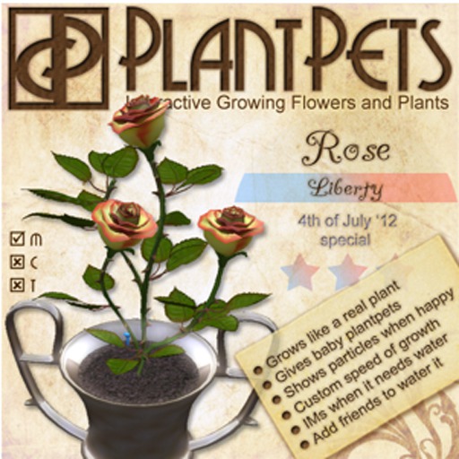 PlantPet Seed [Rose *Liberty*]