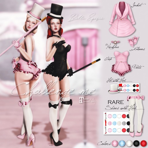 Belle Epoque { Challenge Me } Jacket White (Box)