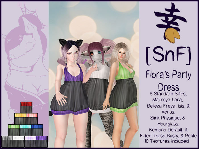 [SnF] Flora's Party Dress Fatpack