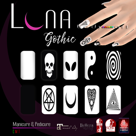 .::LUNA::. Body Art - Gothic - Nails