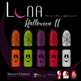 .::LUNA::. Body Art - Halloween II - Nails