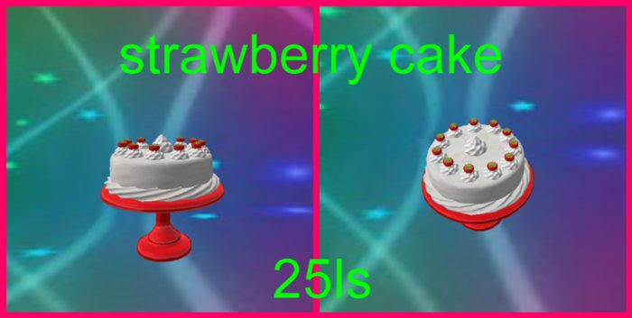 strawberry cake