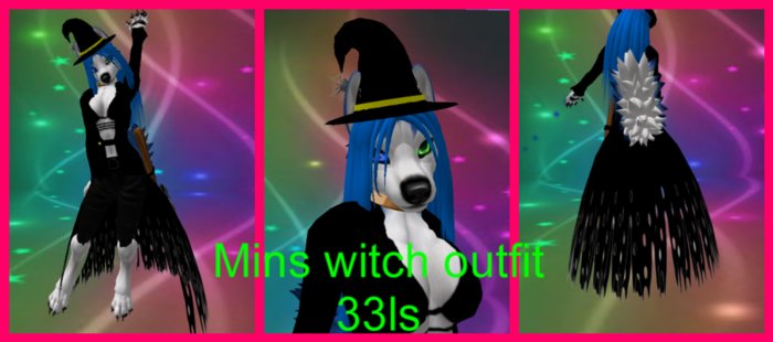 mins witch outfit