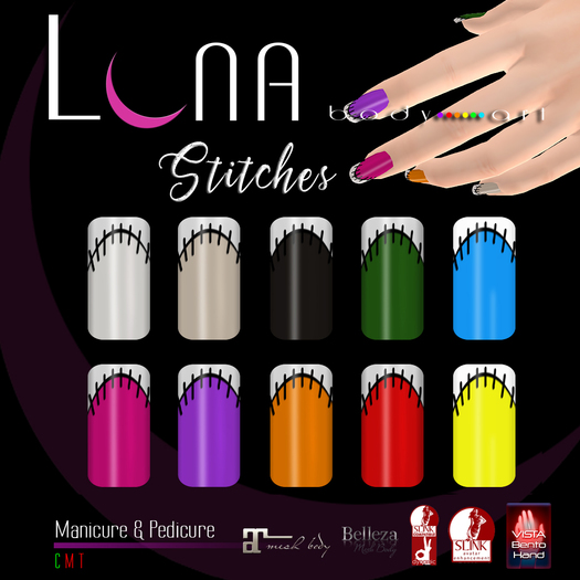 .::LUNA::. Body Art - Stitches - Nails