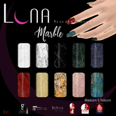 .::LUNA::. Body Art - Marble - Nails