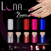.::LUNA::. Body Art - Zipper - Nails