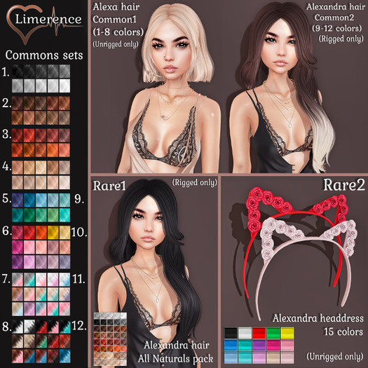 #8 {Limerence} Alexa hair(Common1)-Ombre2