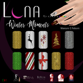 .::LUNA::. Body Art - Winter Moments - Nails