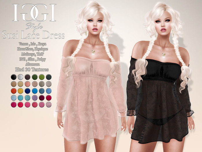 [[IGGI]] - Susi Lace Dress