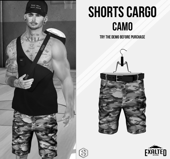 ExalteD - Shorts Cargo {Signature} DEMO