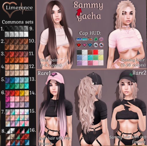 #3 {Limerence} Sam hair-Reds