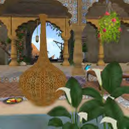 BizaarLilly Shipping Crate ~ Tall Pot ~ Desert Chains