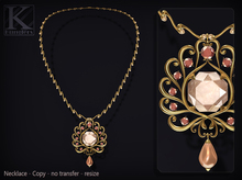KUNGLERS - Jeska necklace - Quartz