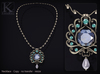 Kunglers jeska necklace ad turmaline