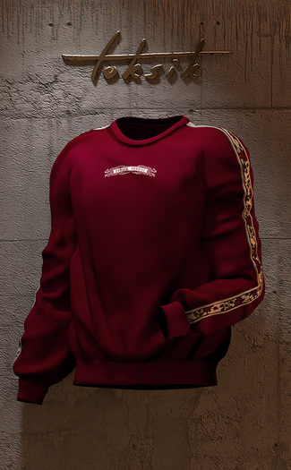 toksik - Linger Sweatshirt (Red)