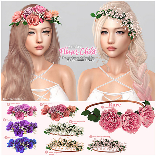 Ariskea[FlowerChild] Blue Crown