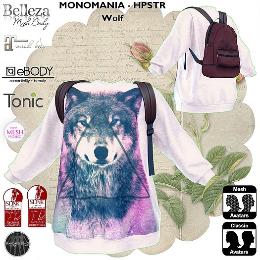 MONOMANIA - HPSTR Wolf