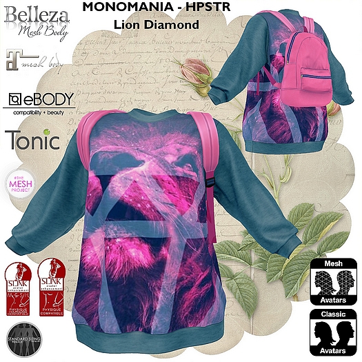 MONOMANIA - HPSTR Lion Diamond