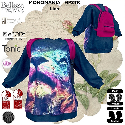 MONOMANIA - HPSTR Lion