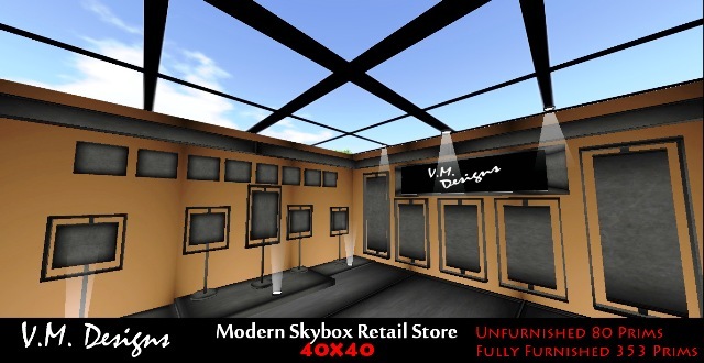 Modern Retail Skybox Store 