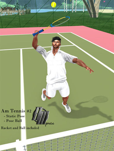 Am Poses Tennis #2 - (Wear)