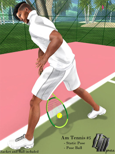 Am Poses Tennis #5 - (Wear)