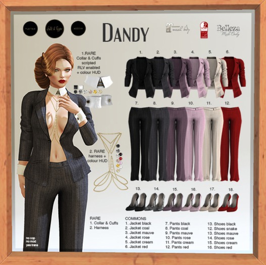 S&P Dandy SET Lara cream (rez to unpack)