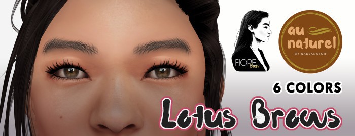 auNaturel // Lotus Brows (Fiore)