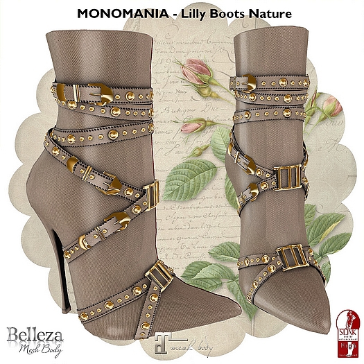 MONOMANIA - Lilly Boots Nature