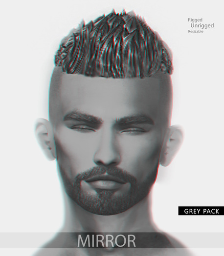 MIRROR - Michael Hair -Grey Pack- 