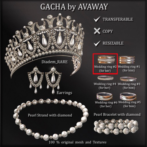 *AvaWay* Wedding ring #2 (for her)