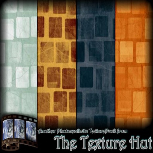 Grungy abstract squares