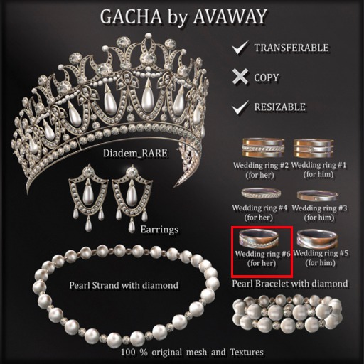 *AvaWay* Wedding ring #6 (for her)