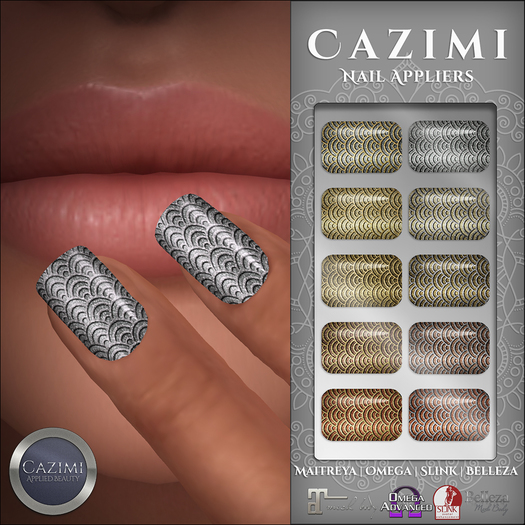 CAZIMI: Nails - Scallop Metals
