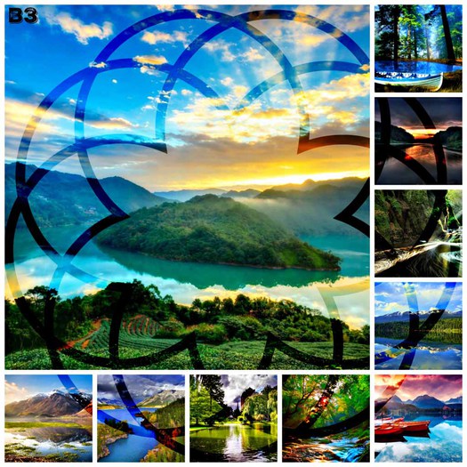 Reflections B3 - Rivers - 10 x tga files full perm