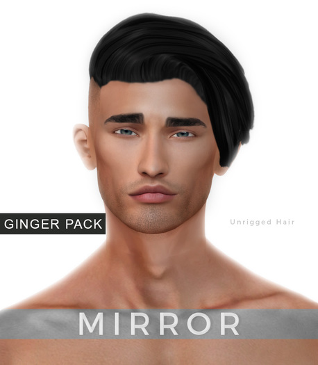 MIRROR - Bruce Hair -Ginger Pack-