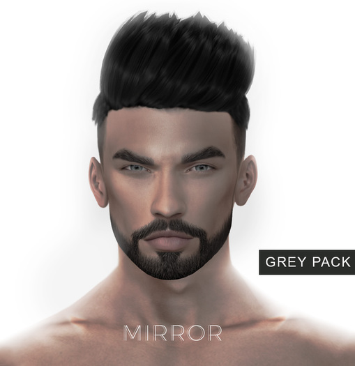 MIRROR - Han Hair -Grey Pack- 
