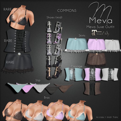 Meva Suse  Pale Blue Box