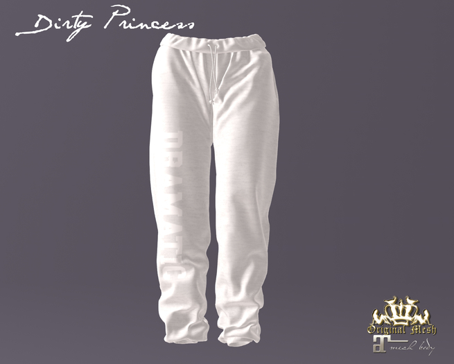 *DP* The Dramatic Princess Sweats HUD ADD ME- WHITE