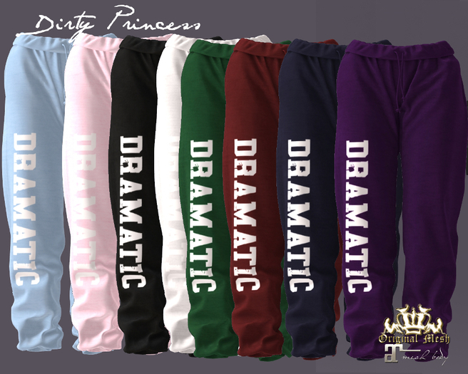 *DP* The Dramatic Princess Sweats FATPACK HUD ADD ME