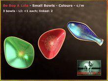 Bliensen + MaiTai - Be Bop A Lula - small enamel bowls -colours